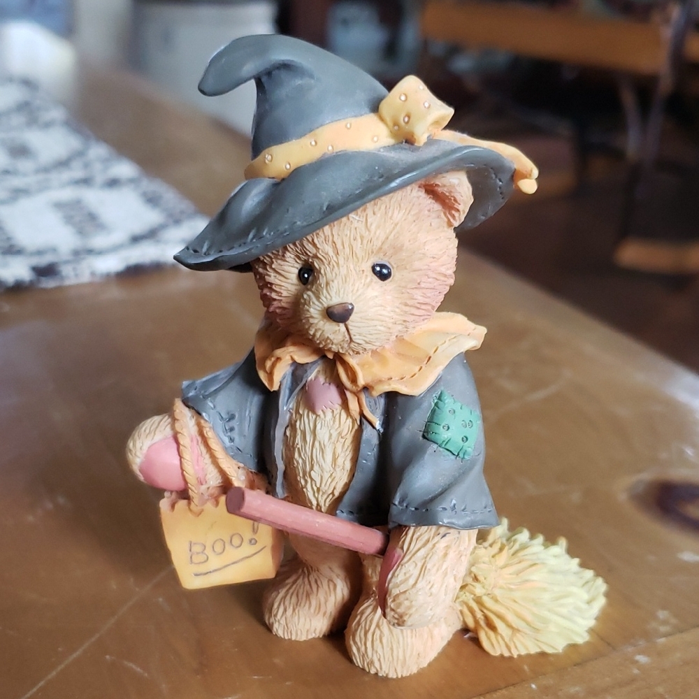 Vintage Cherished Teddies Figurine Gretel The Witch